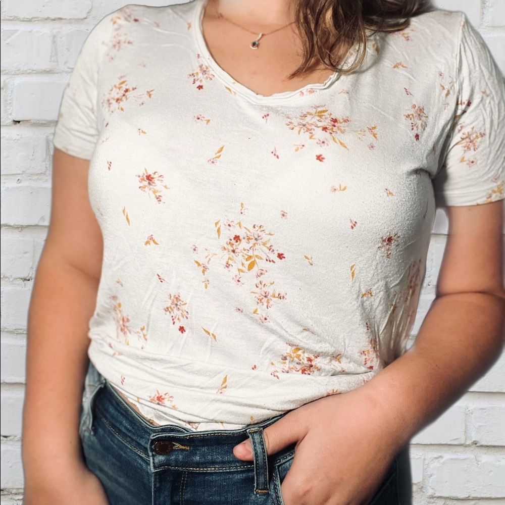 Maurices floral shirt